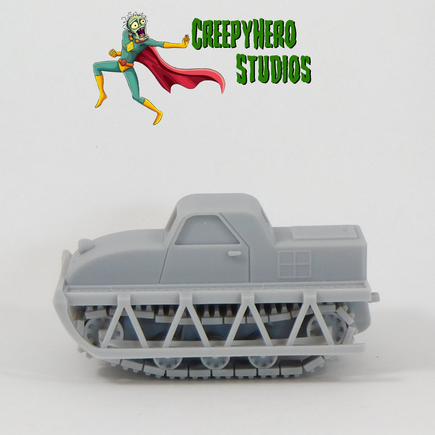 3D Resin Printed 28mm Scale Pulp Auto-Sled Vehicle