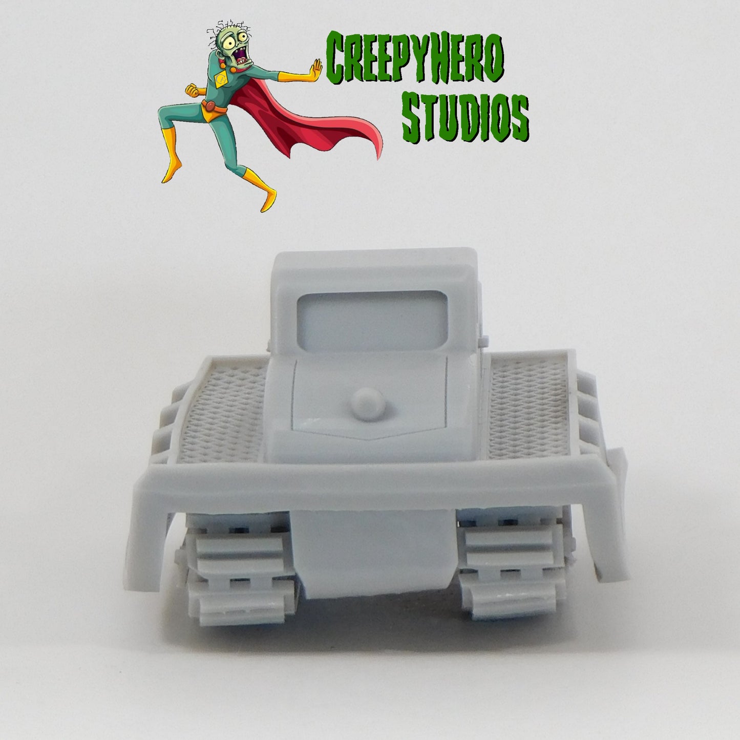 3D Resin Printed 28mm Scale Pulp Auto-Sled Vehicle