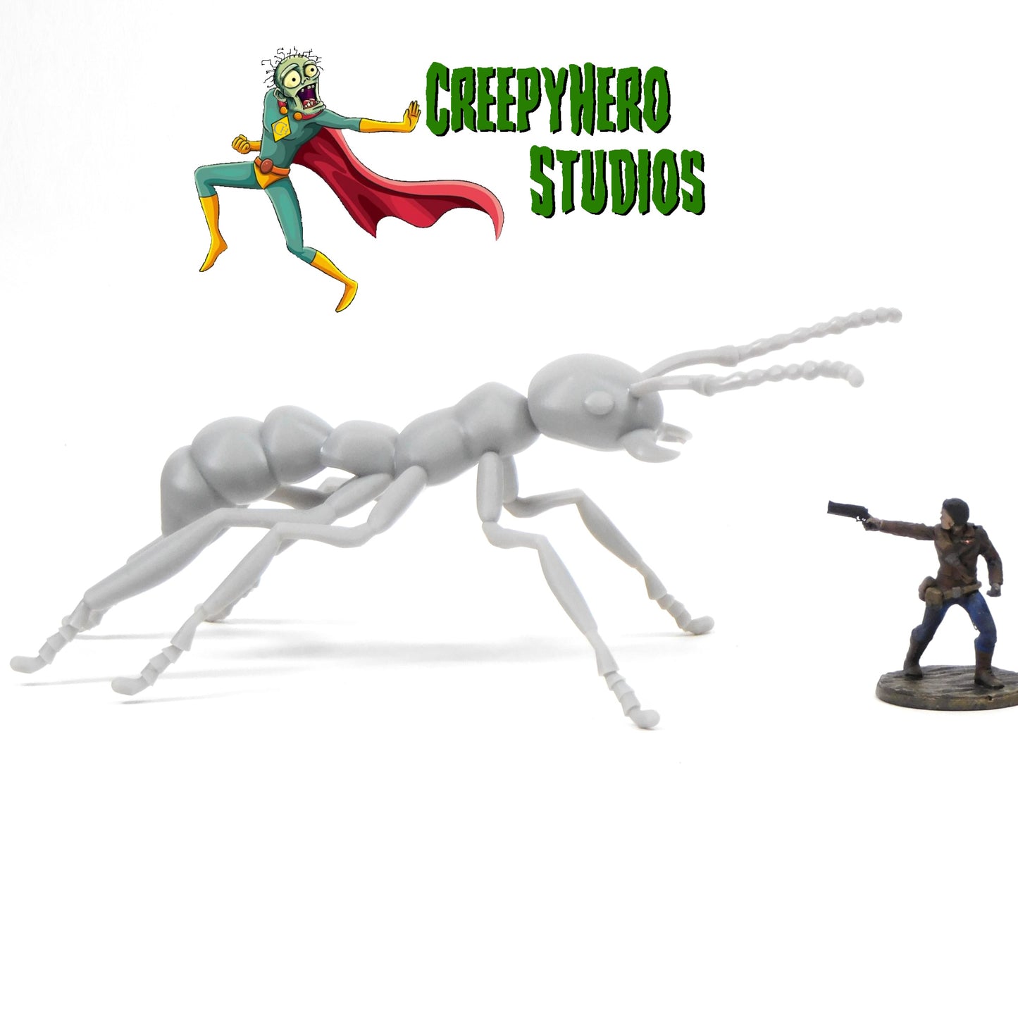 3D Resin Printed 28mm Scale Giant Ant Miniature