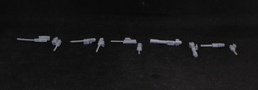 Gaslands 3D Resin Printed 20mm Scale Highway 24 Machinegun Set