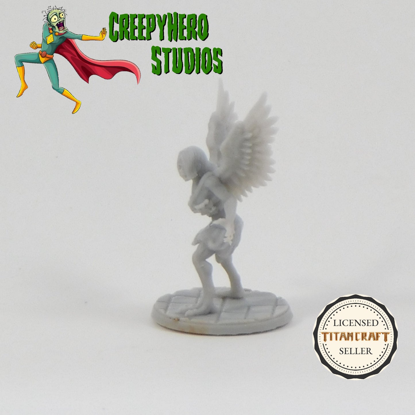 3D Resin Printed 28mm Scale Fantasy Harpy Miniature