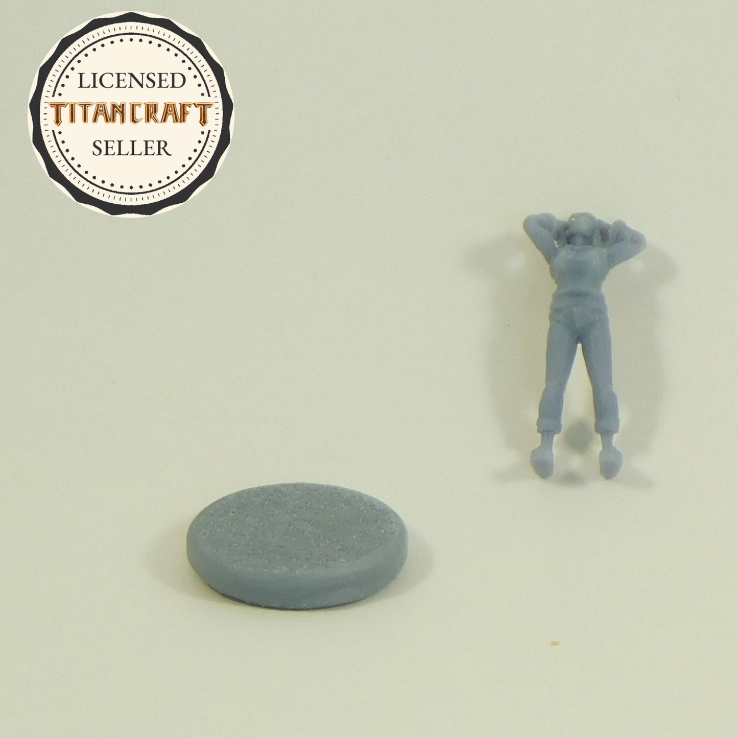 3D Resin Printed 28mm Scale Howling Zombie Pulling Hair Miniature