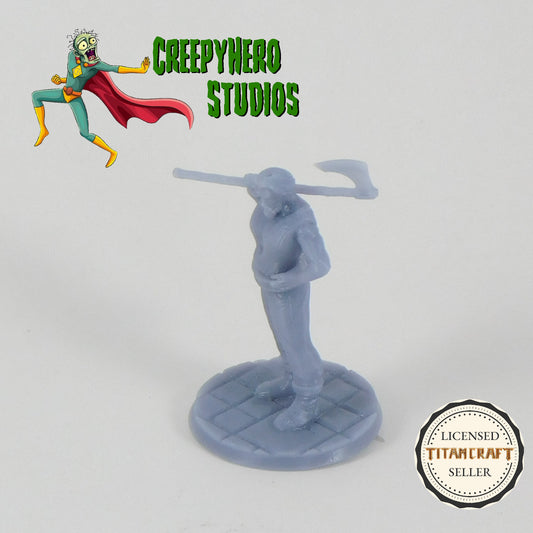 3D Resin Printed 28mm Scale Fantasy Woodsman Miniature