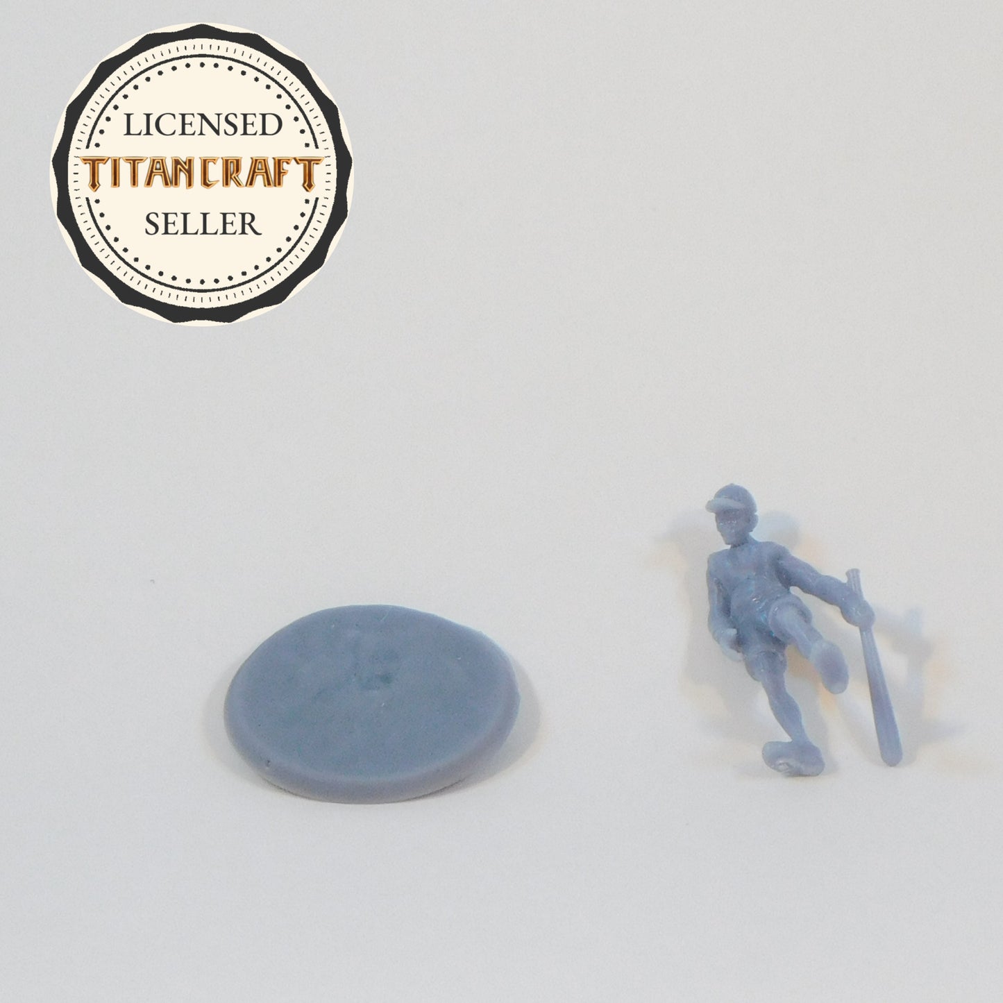 3D Resin Printed 28mm Scale Modern Zombie Baseball Player Miniature