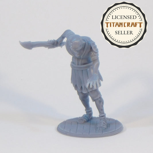 3D Resin Printed 28mm Scale Fantasy Giant Zombie Miniature