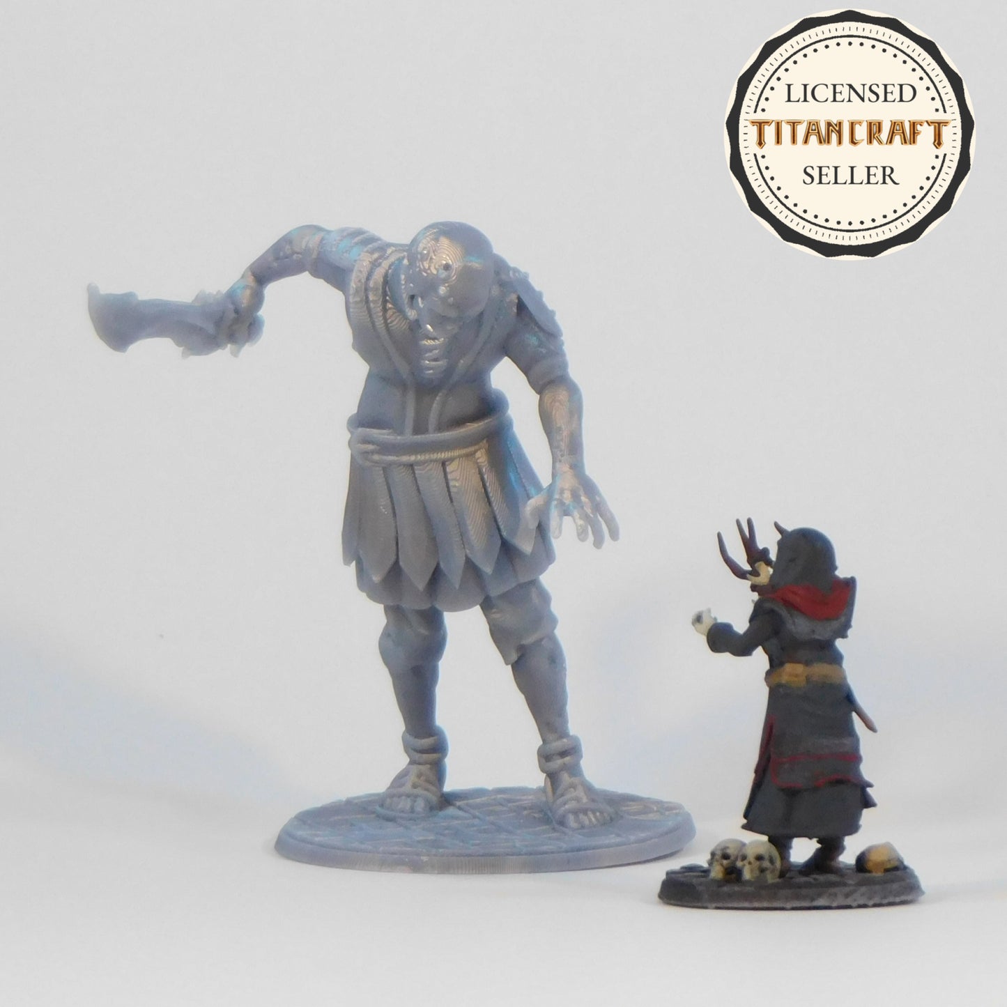 3D Resin Printed 28mm Scale Fantasy Giant Zombie Miniature