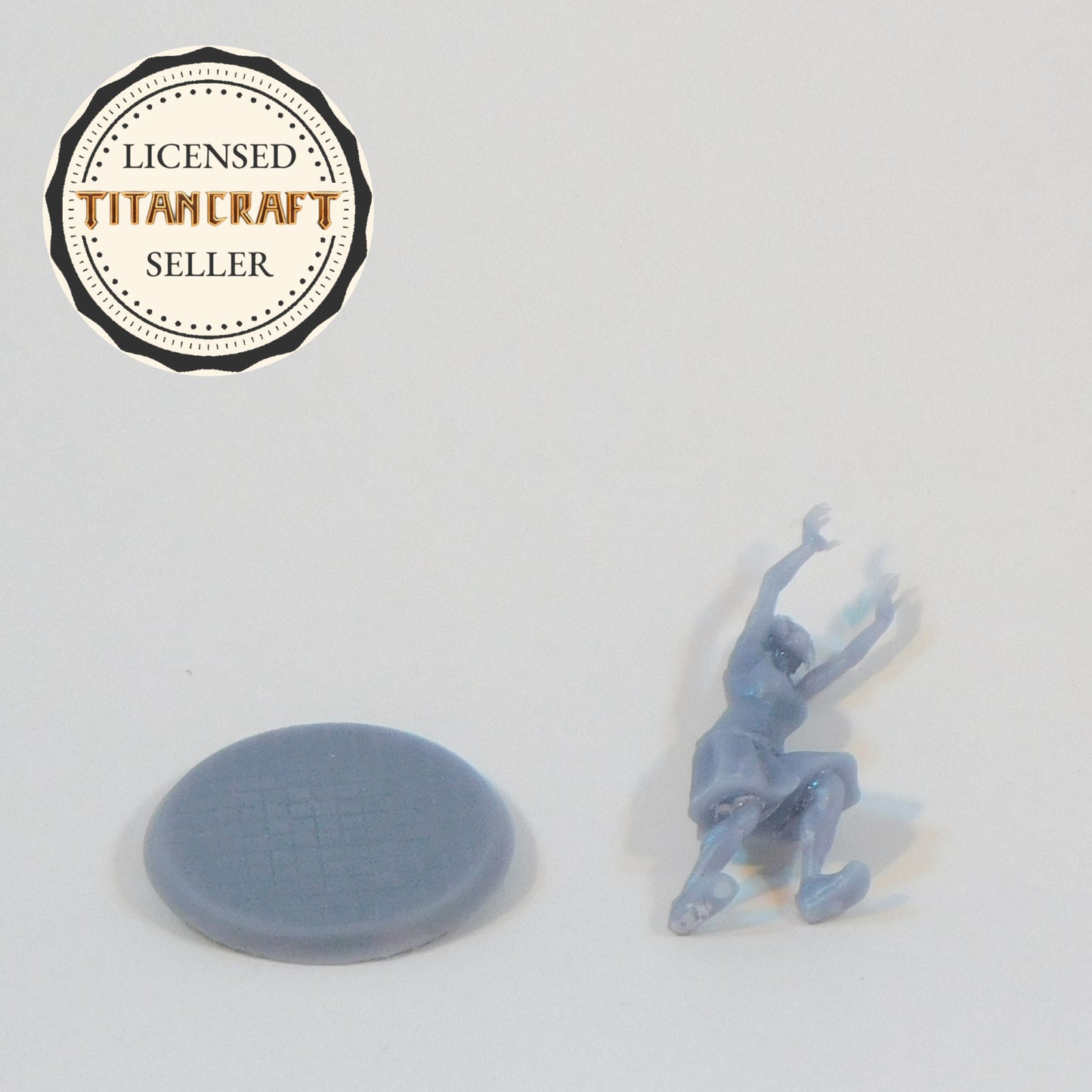 3D Resin Printed 28mm Scale Lunging Zombie Miniature