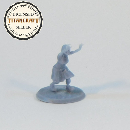 3D Resin Printed 28mm Scale Lunging Zombie Miniature